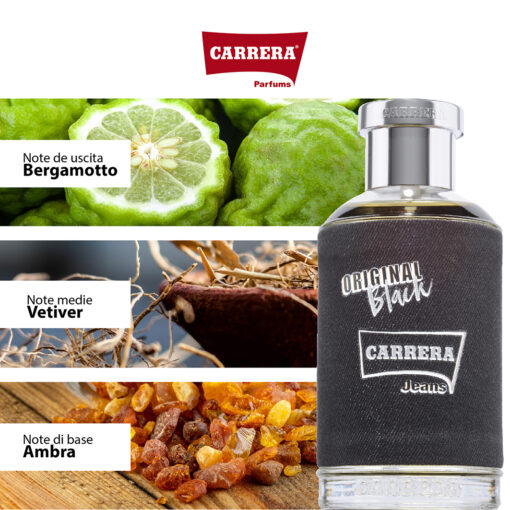 CARRERA JEANS ORIGINAL BLACK EDP 125ML - Image 4